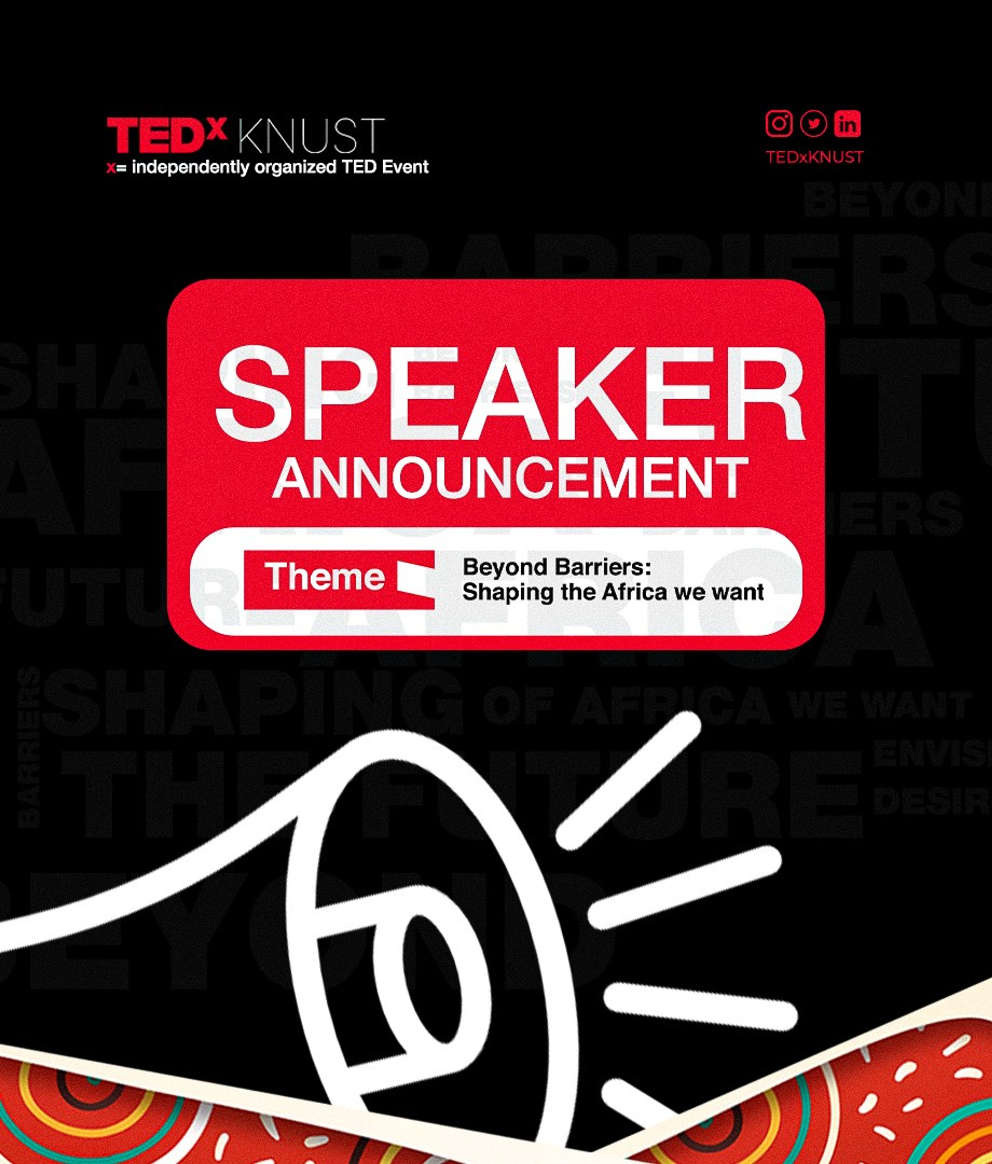 TEDxKNUST campaign graphic 18