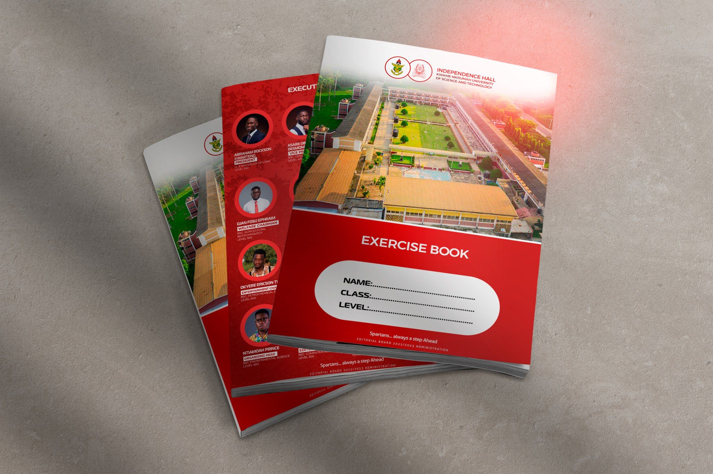Branded exercise book 1