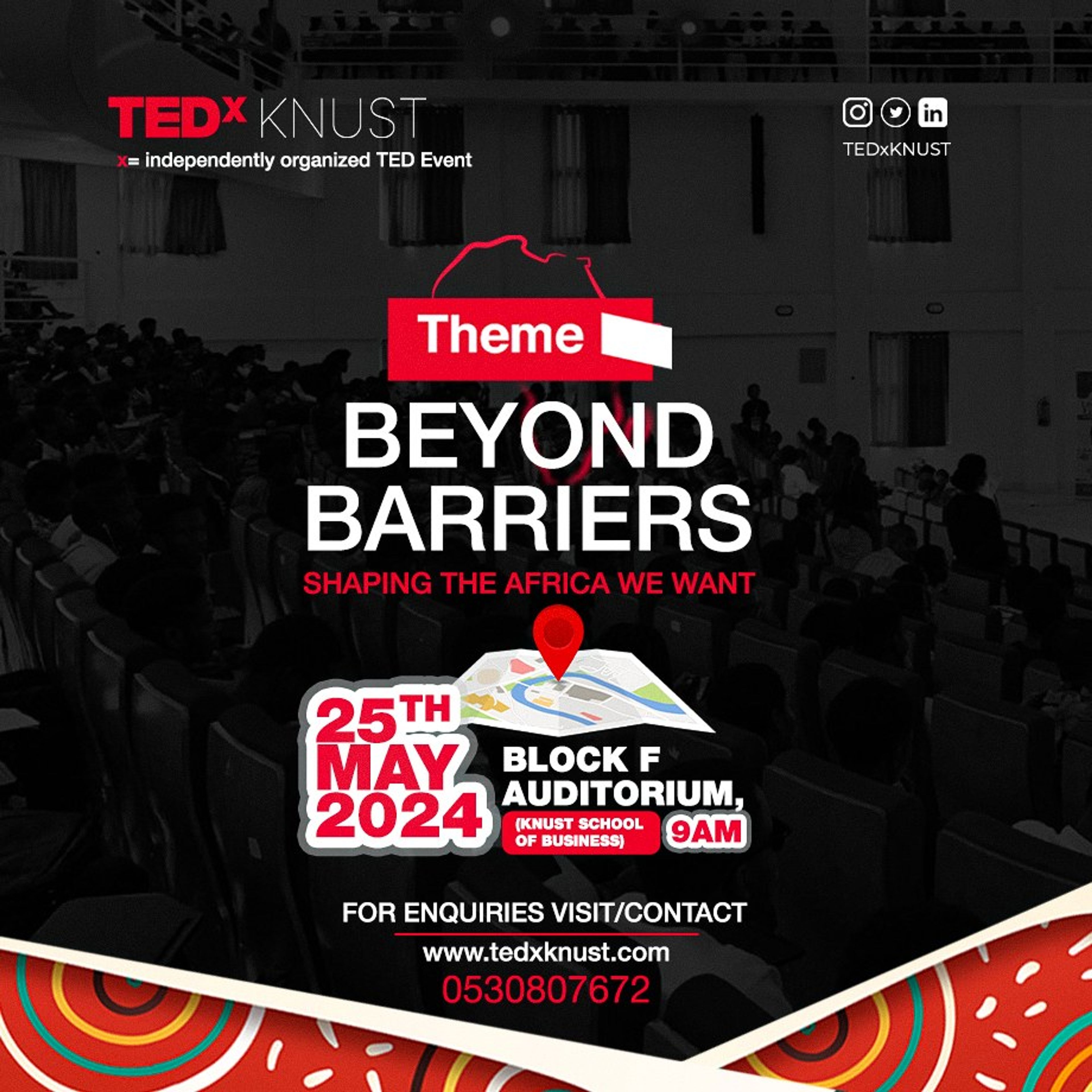 TEDxKNUST campaign graphic 16
