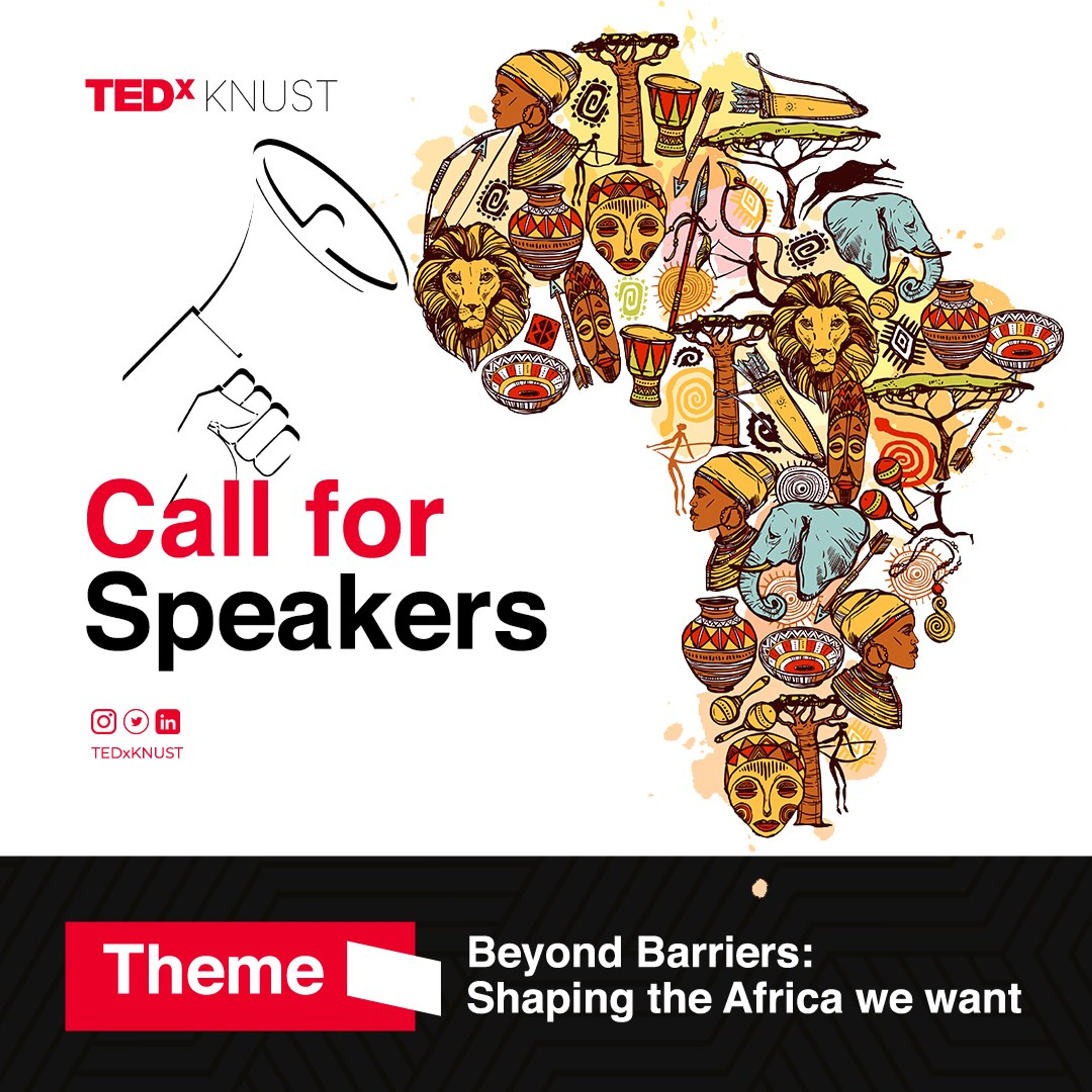 TEDxKNUST campaign graphic 2