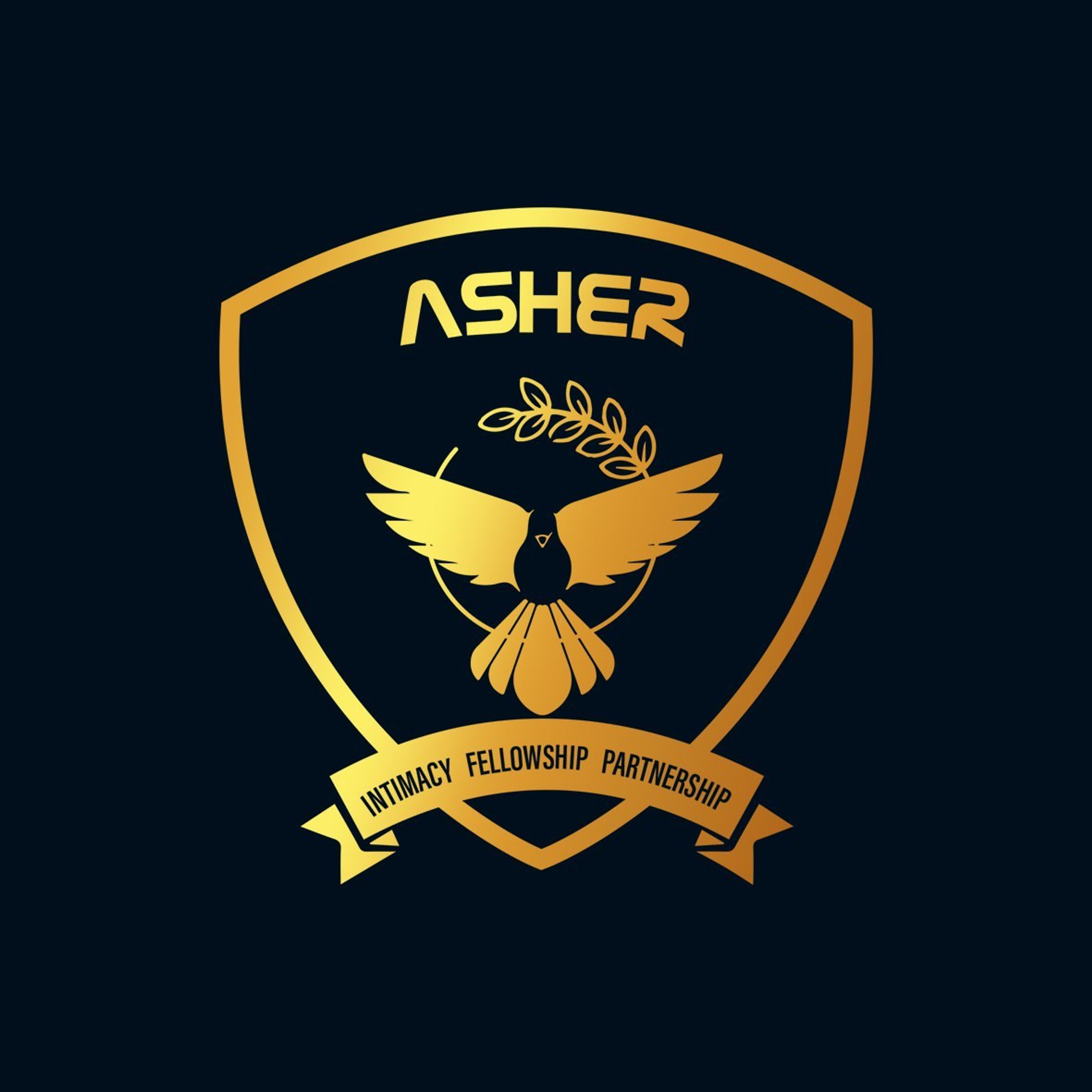 Asher Fellowship crest and tees 1