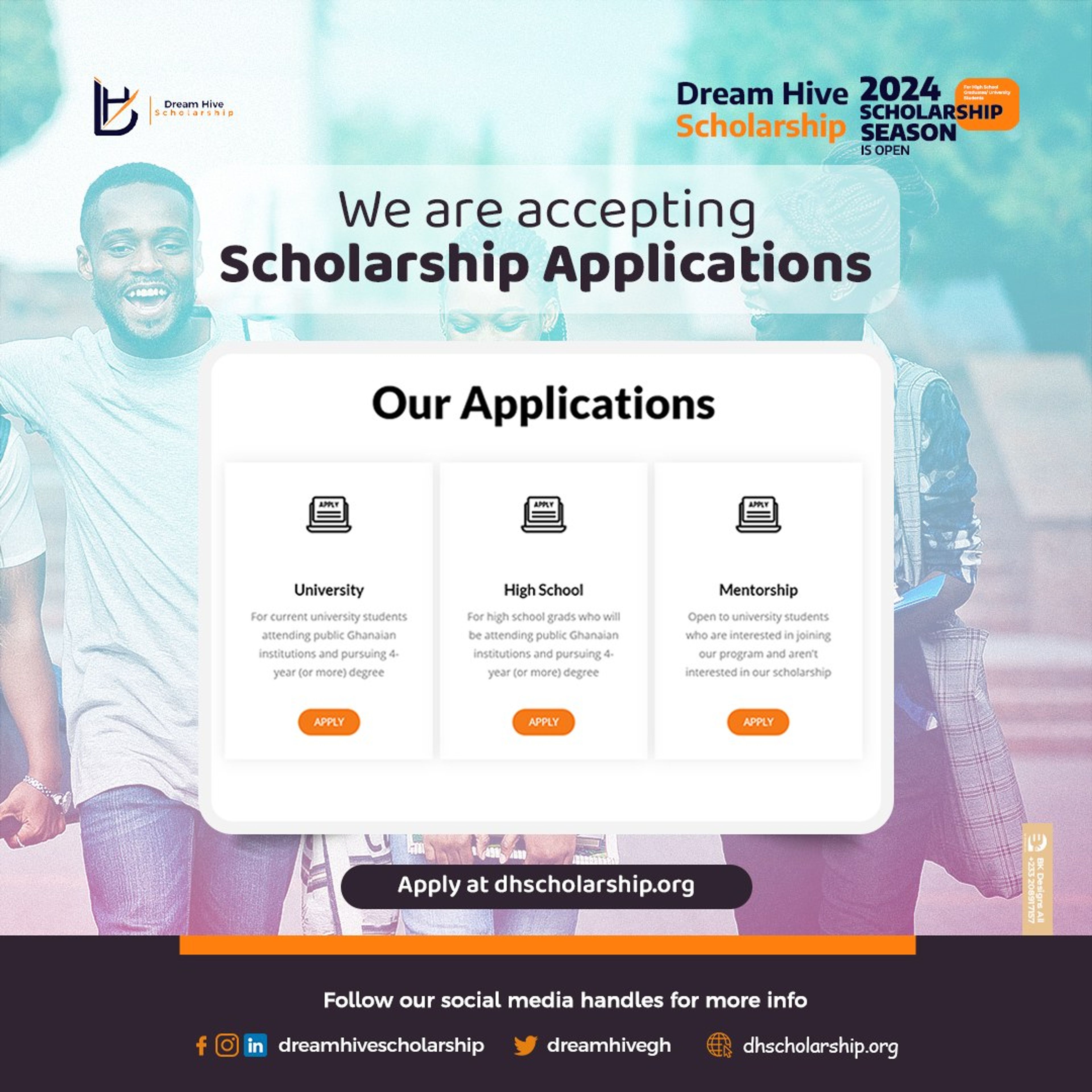Dream Hive Scholarship: Applications open