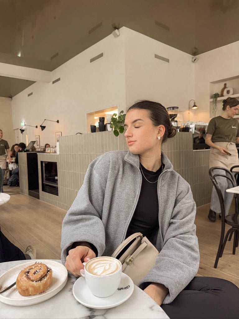 Friends enjoying a coffee together