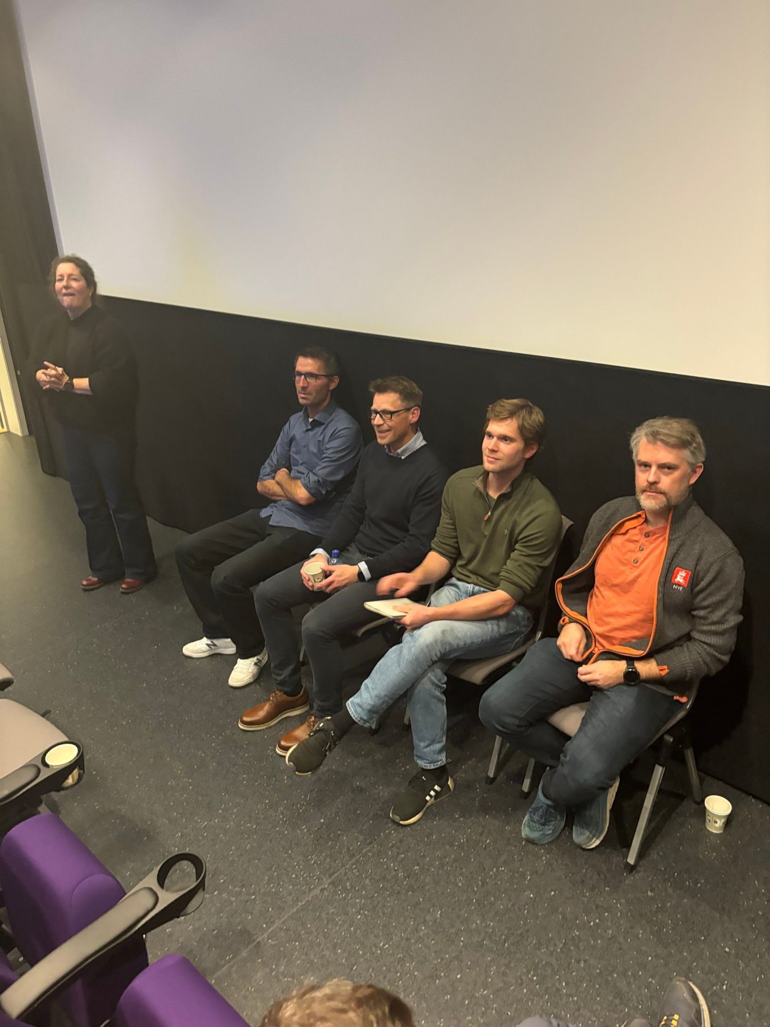 Ansatte i TrønderEnergi under folkemøte i Driva