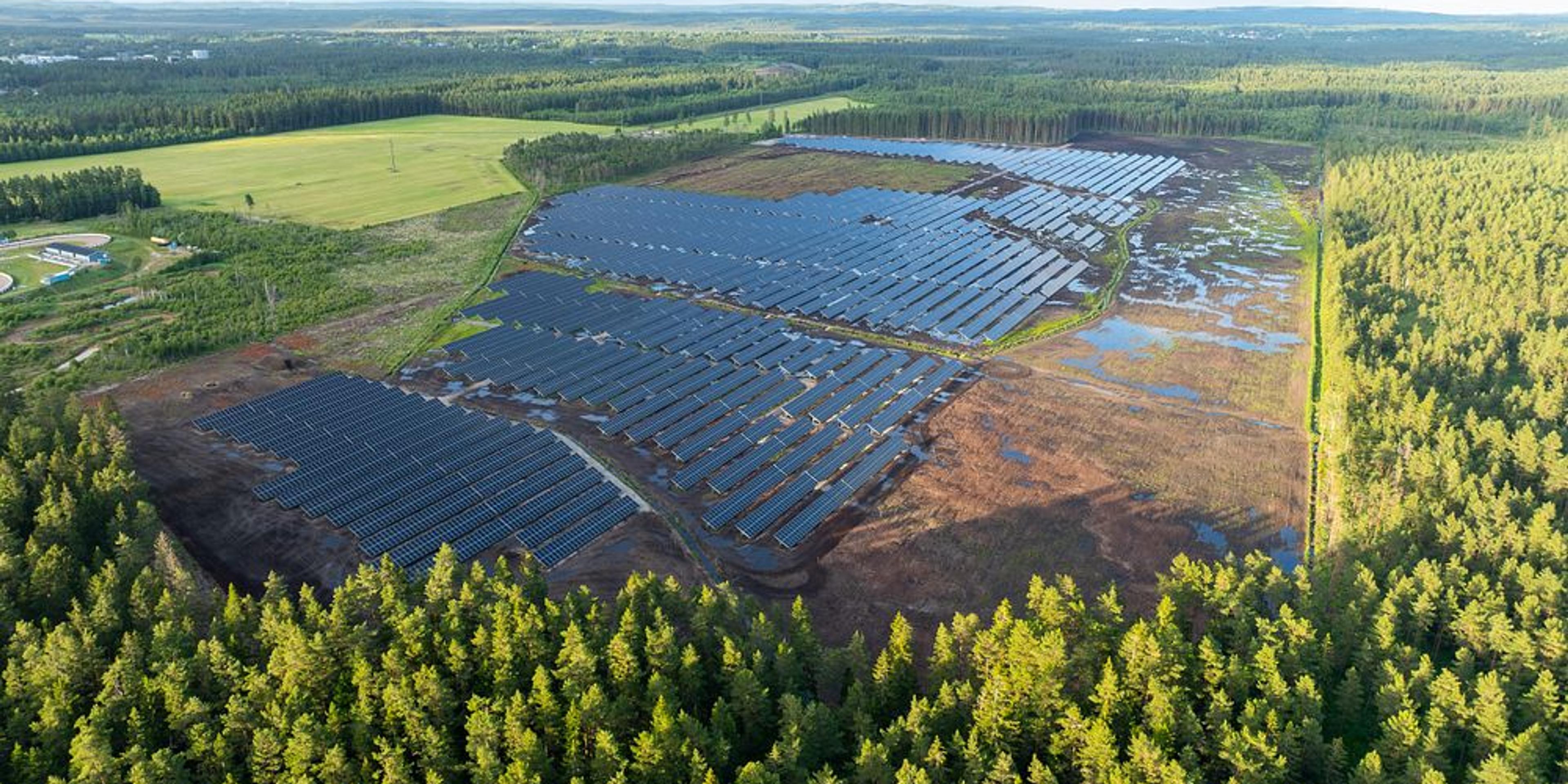 Henja, Aneos eksisterende solkraftverk i Sverige.