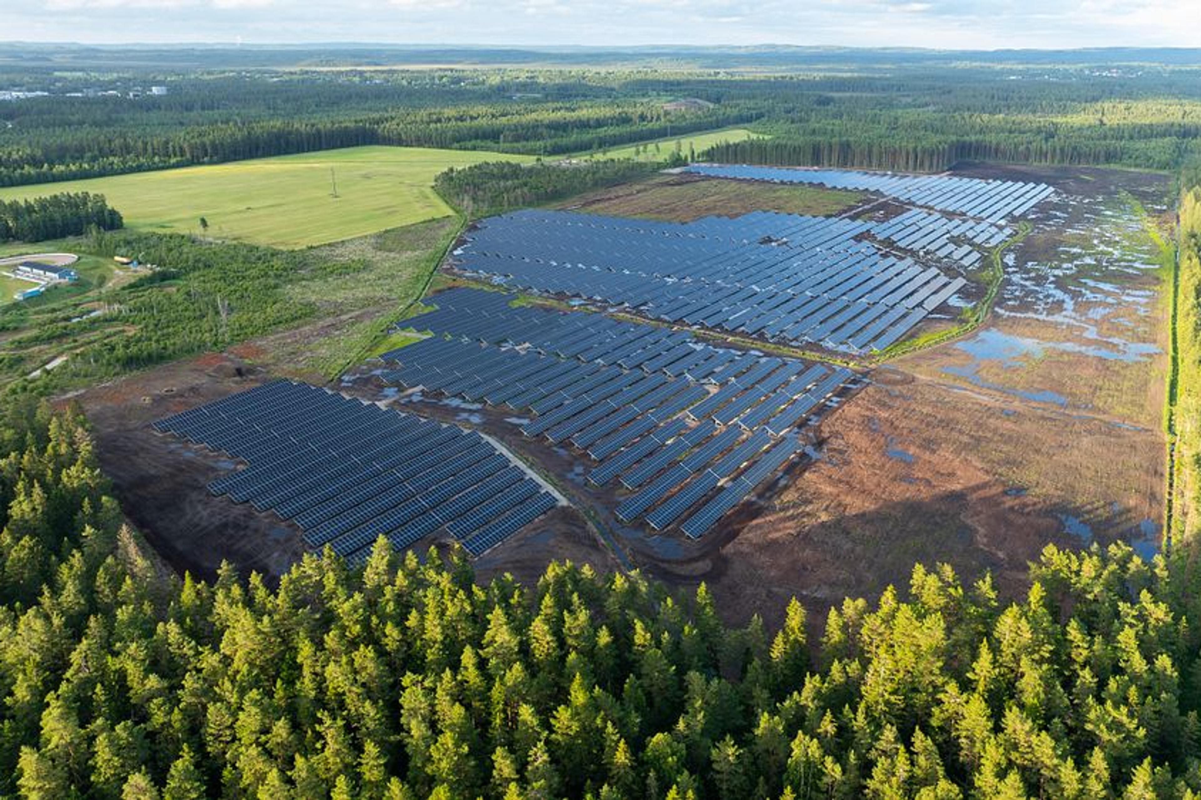 Henja, Aneos eksisterende solkraftverk i Sverige.