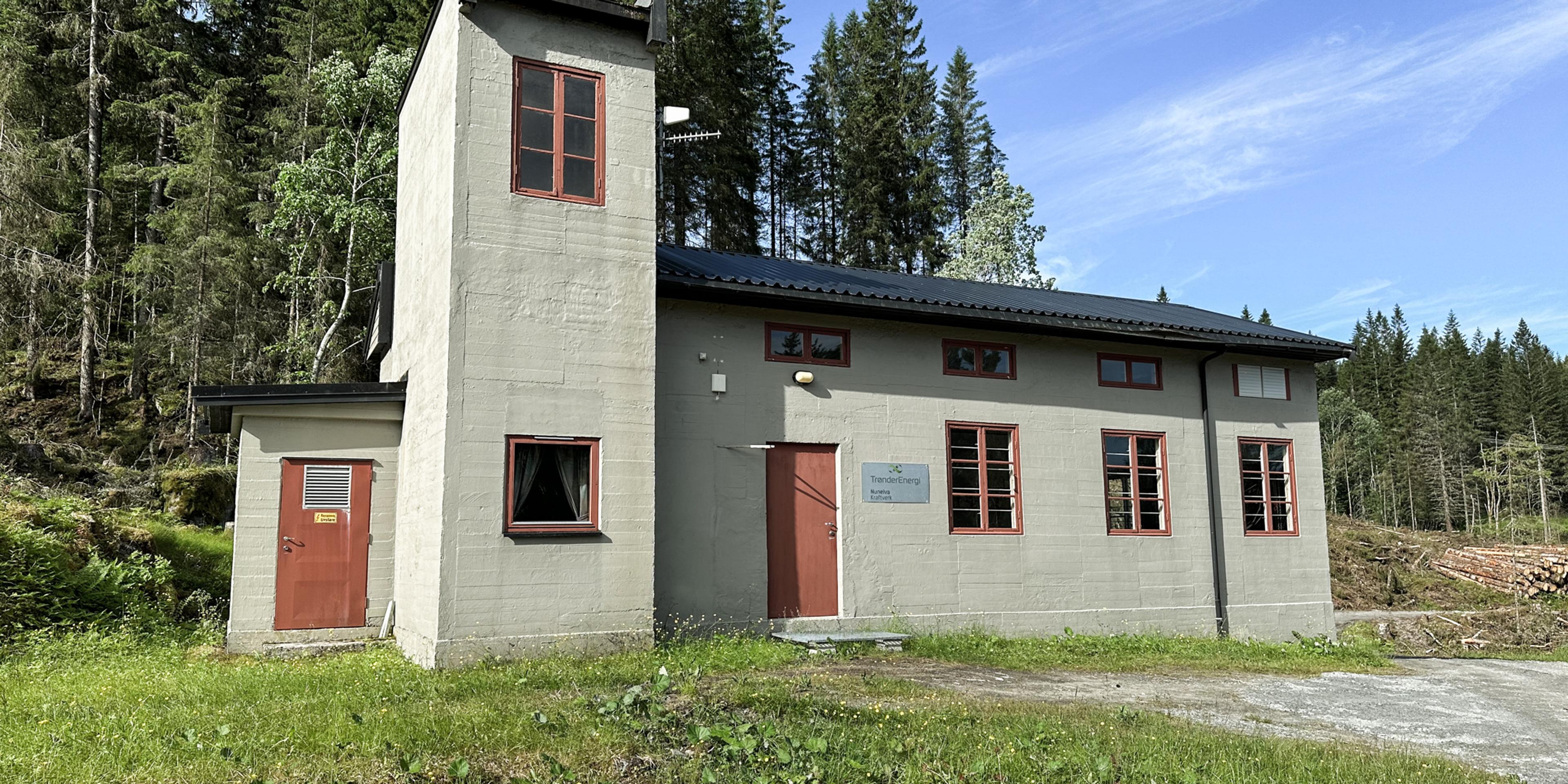 Foto av minikraftverket Nunelva