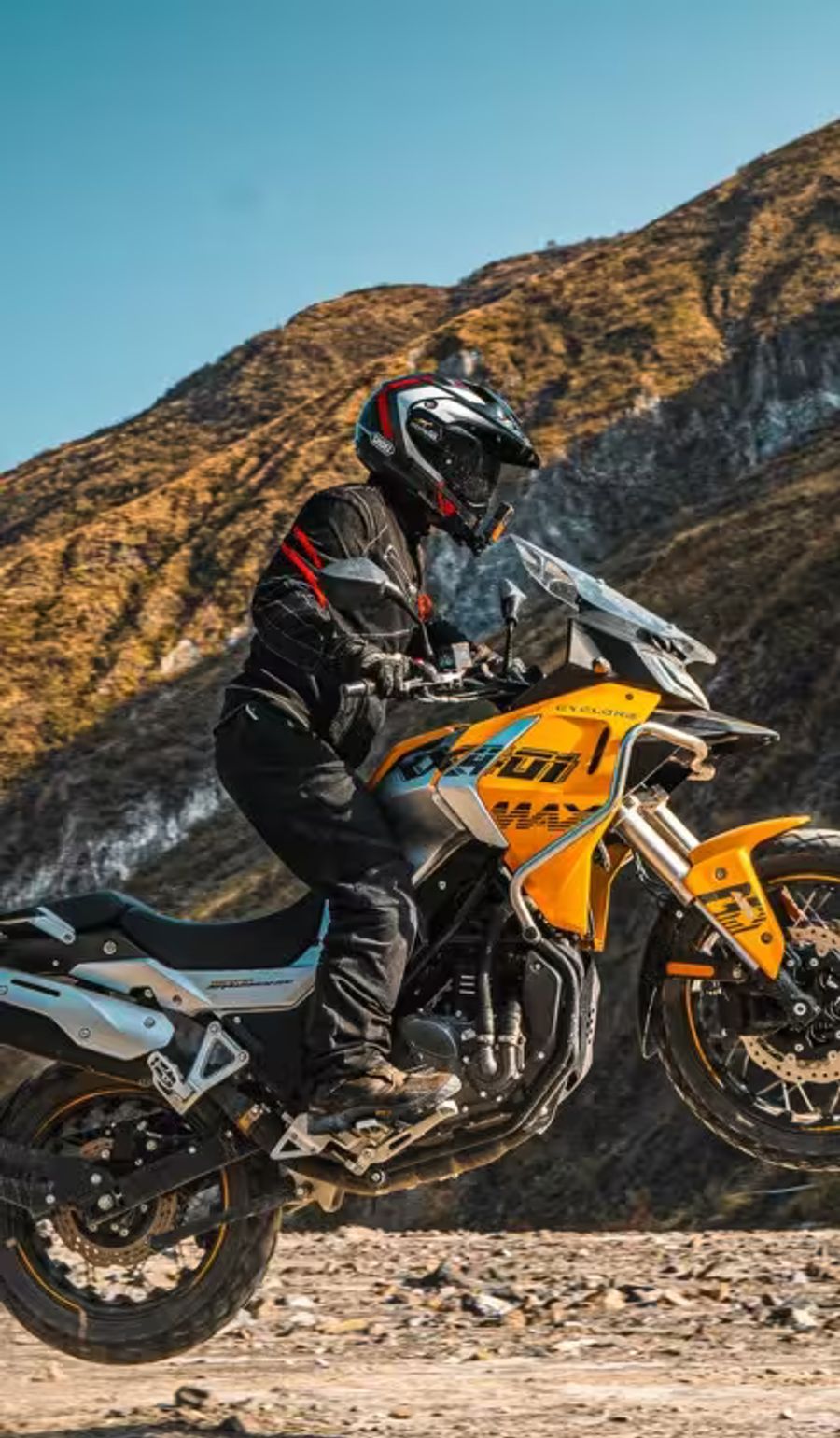 Motocicleta Rx 401, fondo mobile