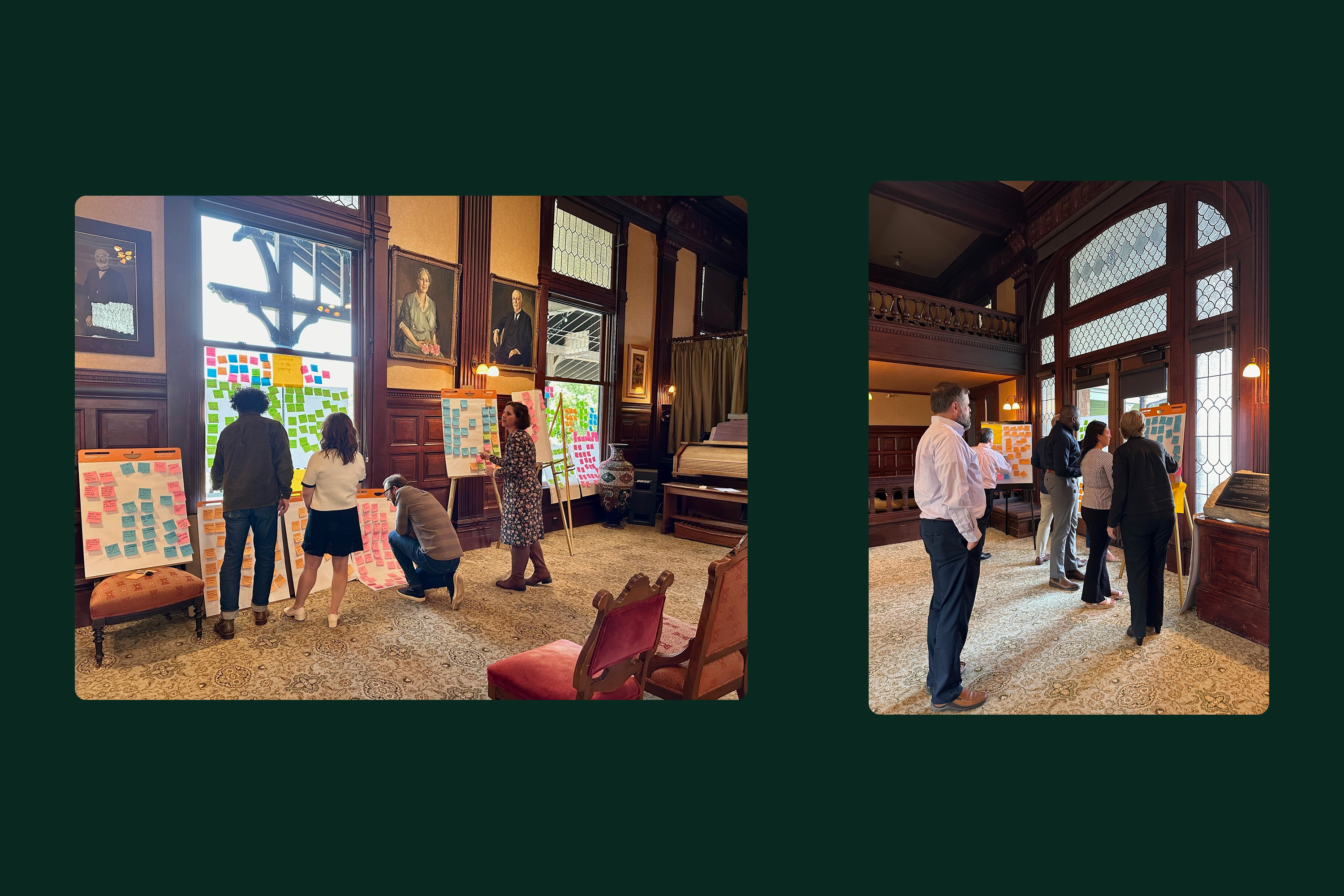 Tractorbeam working together at Mohonk Mountain House