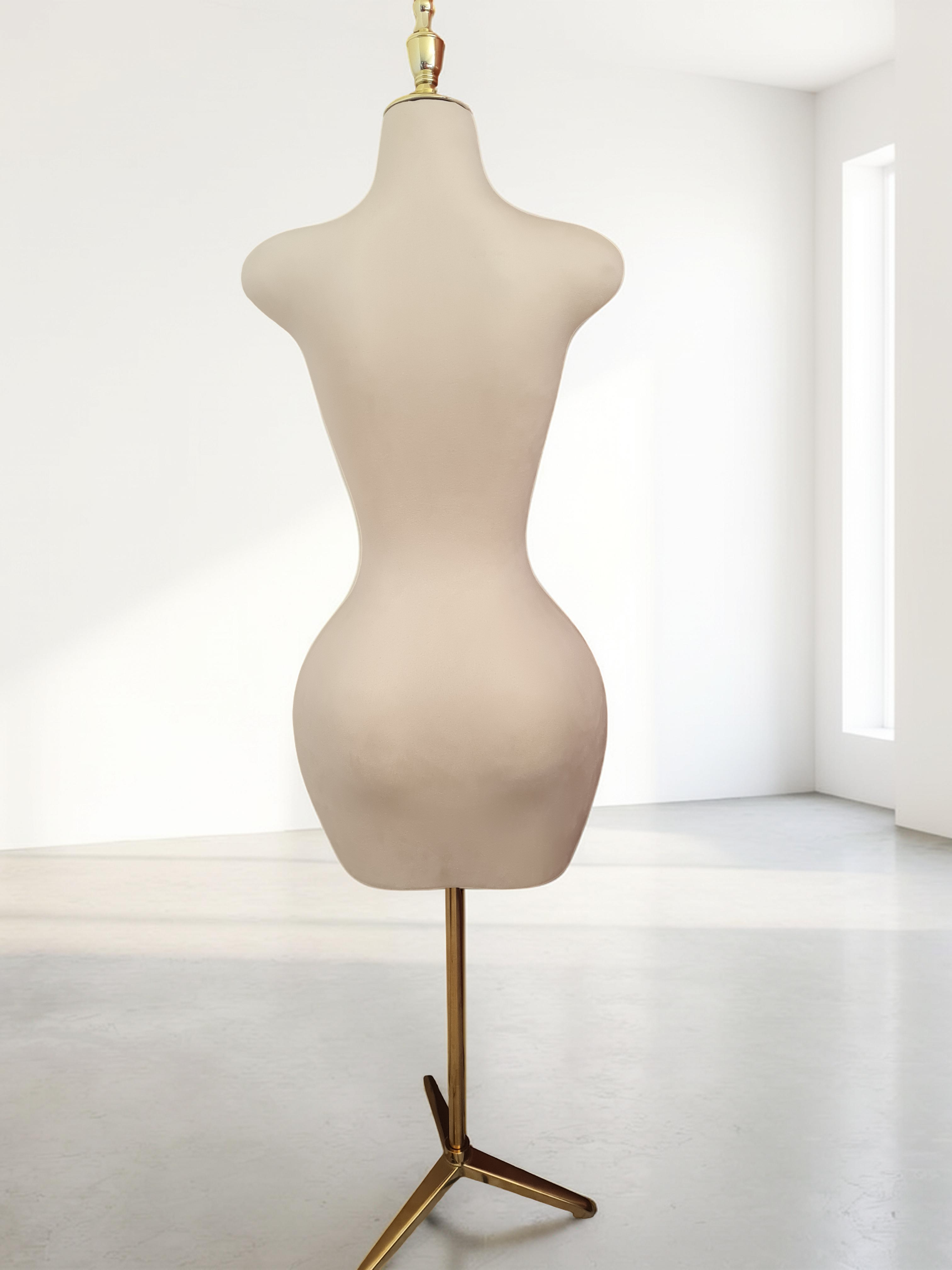 Maniquí de drapeo tela dama buchona - Miniatura 3