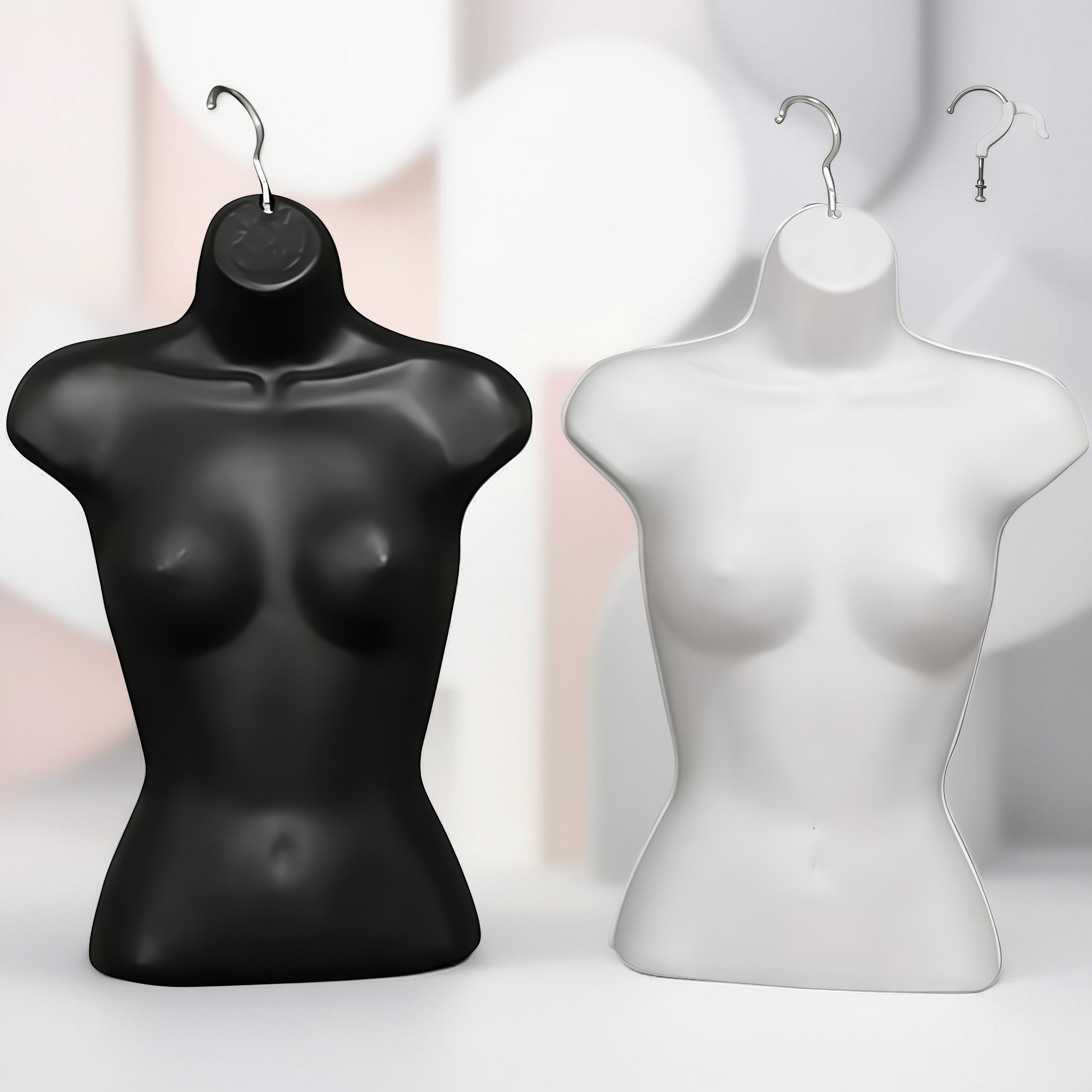 Percheros de plástico