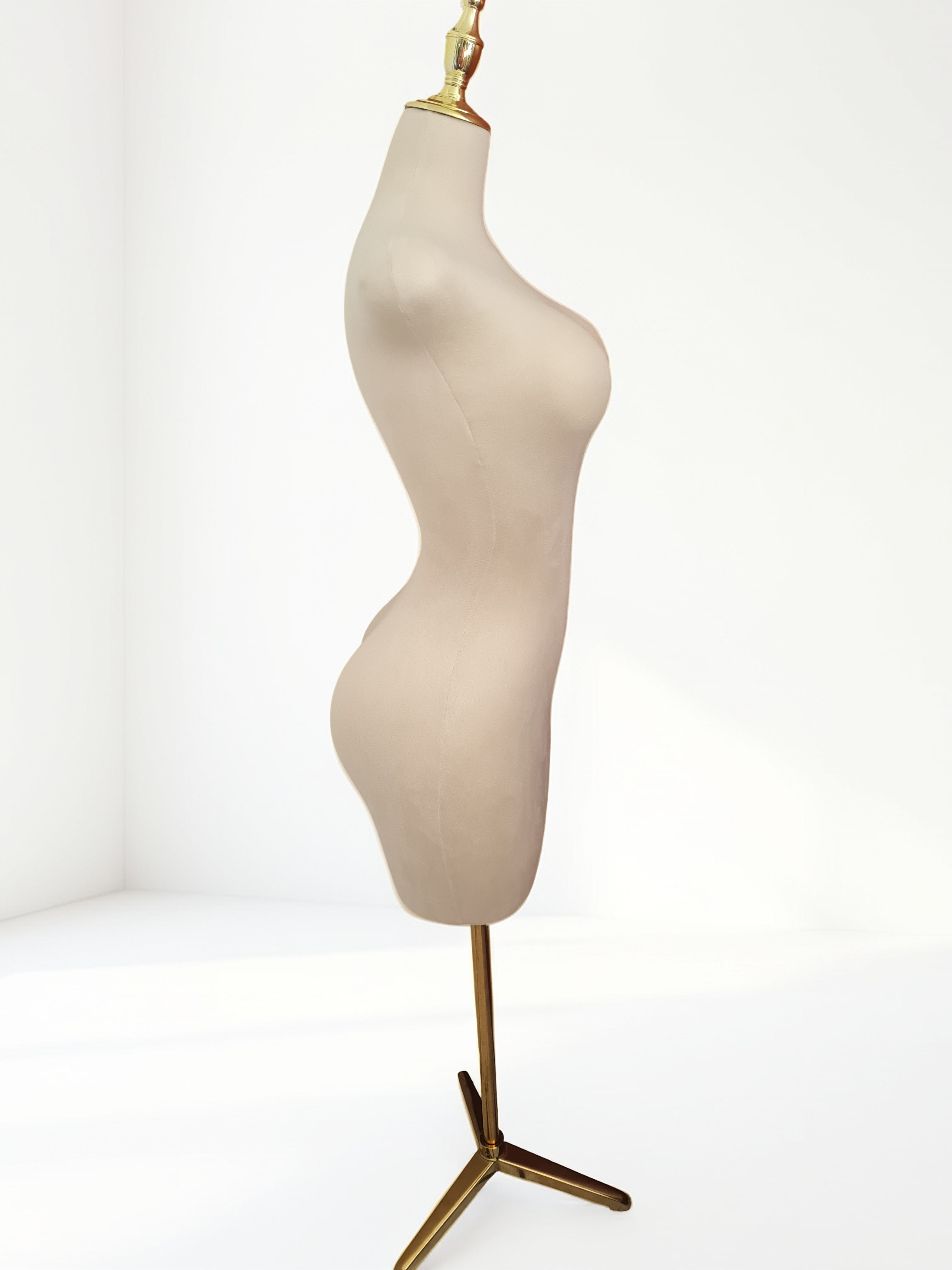 Maniquí de drapeo tela dama buchona - Miniatura 5