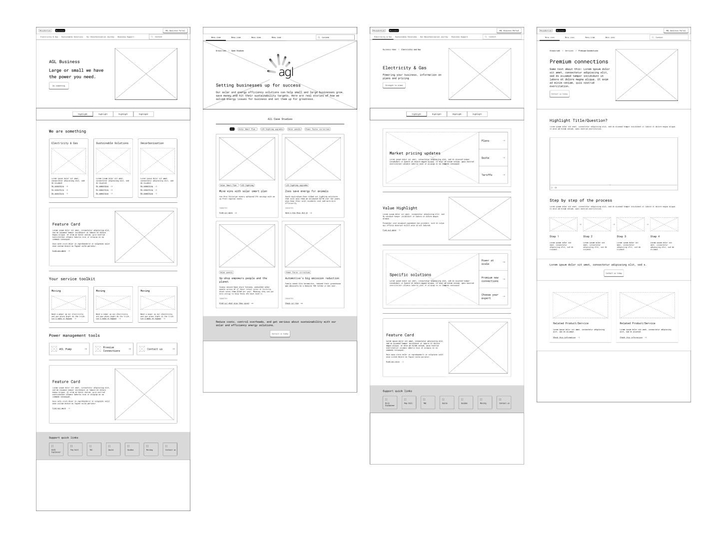 Wireframes to Screen Design