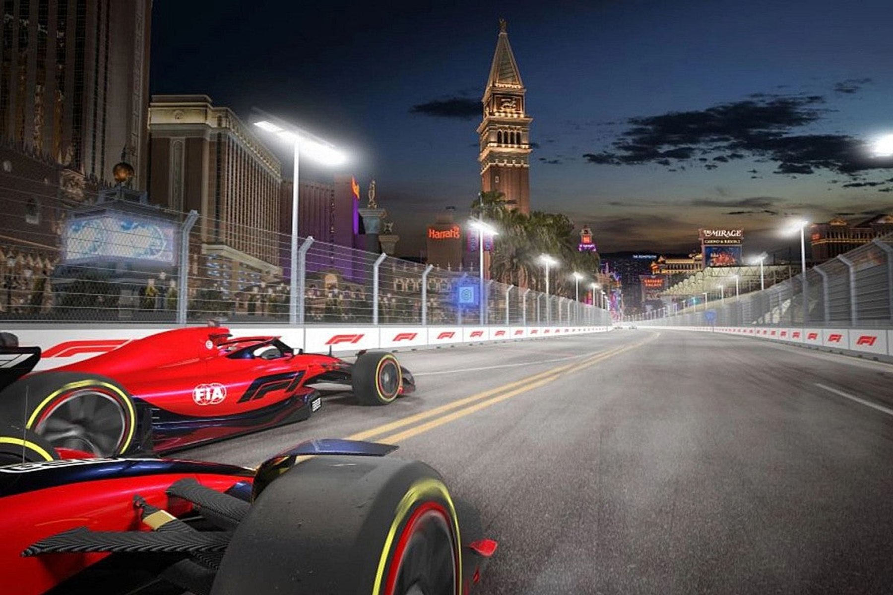 Las Vegas Transforms Ahead of Inaugural F1 Race