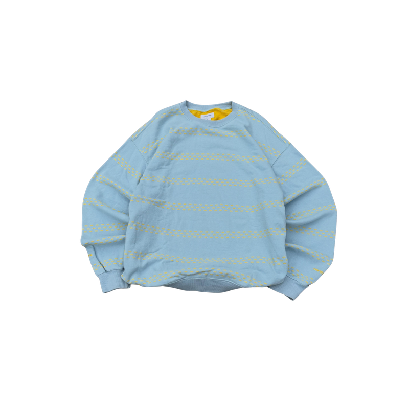 Brick Striped Crewneck