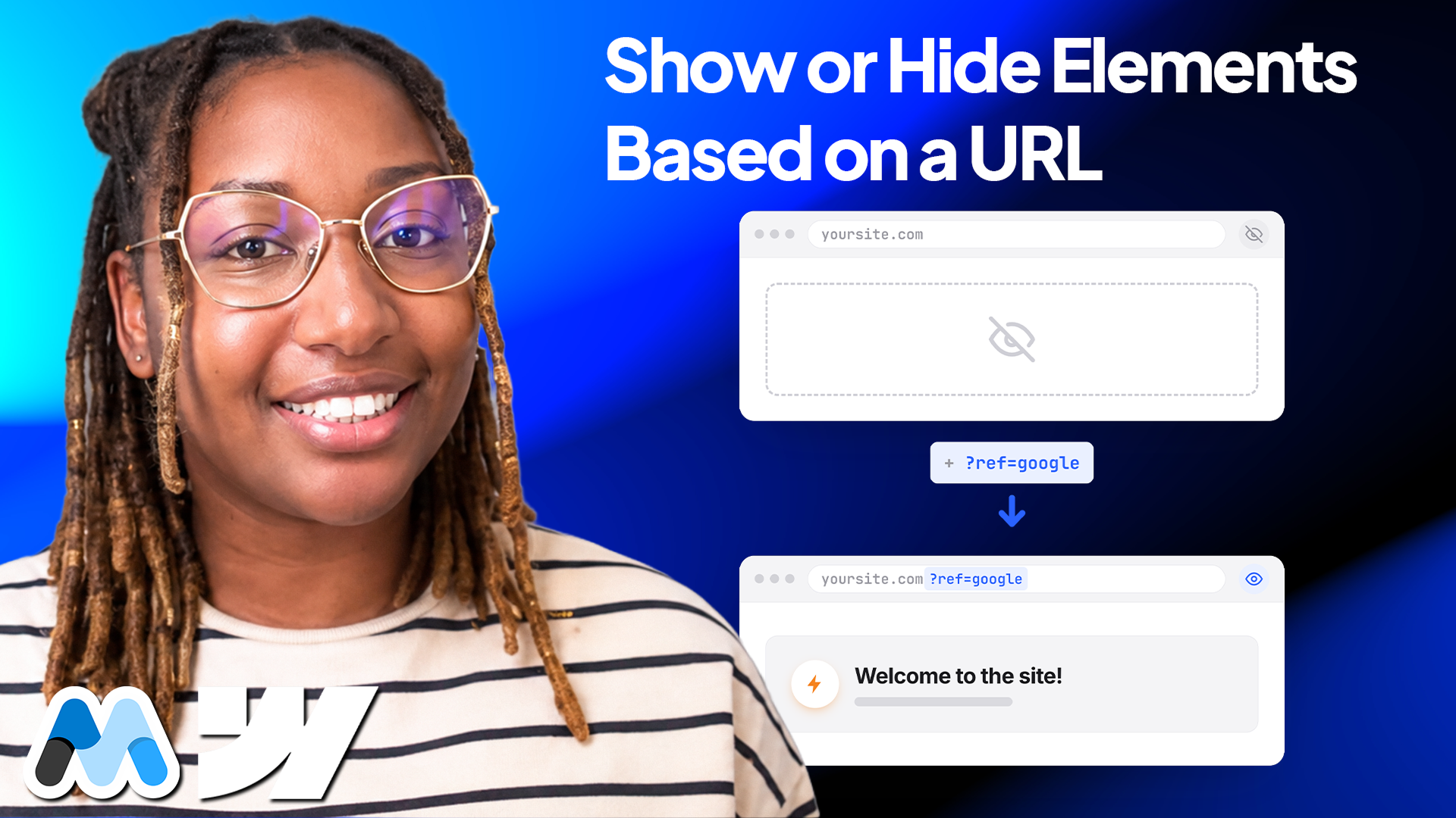 #236 - Show or Hide Elements Based on a URL Parameter