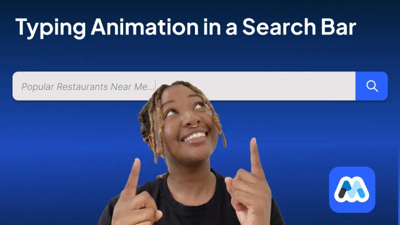 #165 - Typing Animation in a Search Bar