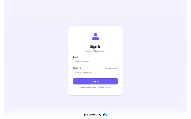 Elevate Login Box