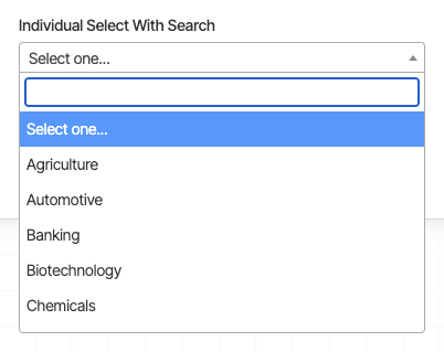 Select Field With Search