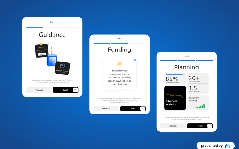 Colorful Onboarding Journey