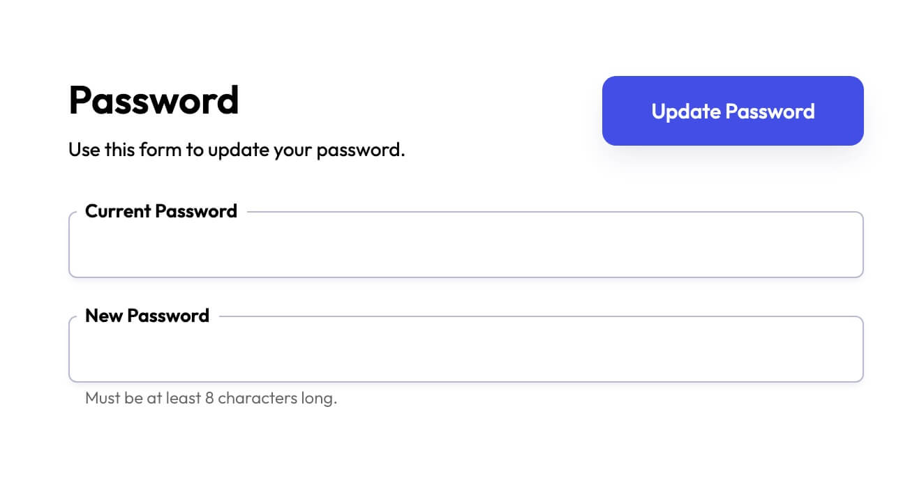 Password Form 11