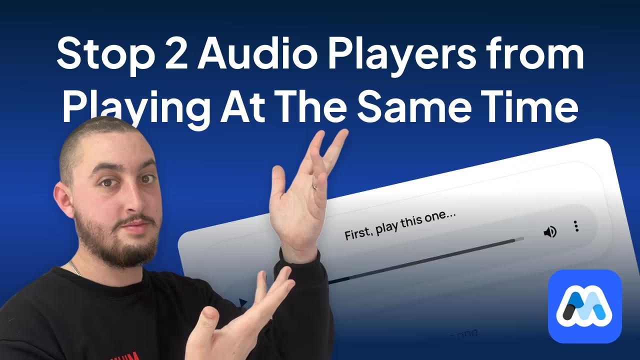 #123 - One Audio Playing At A Time