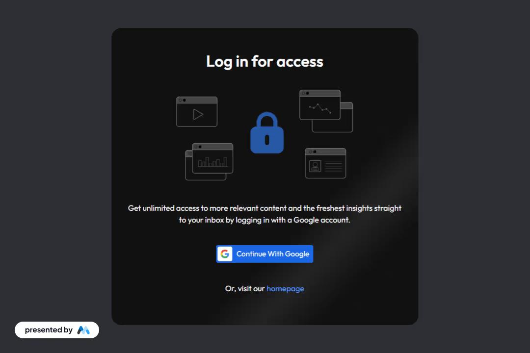 Think With Google Access