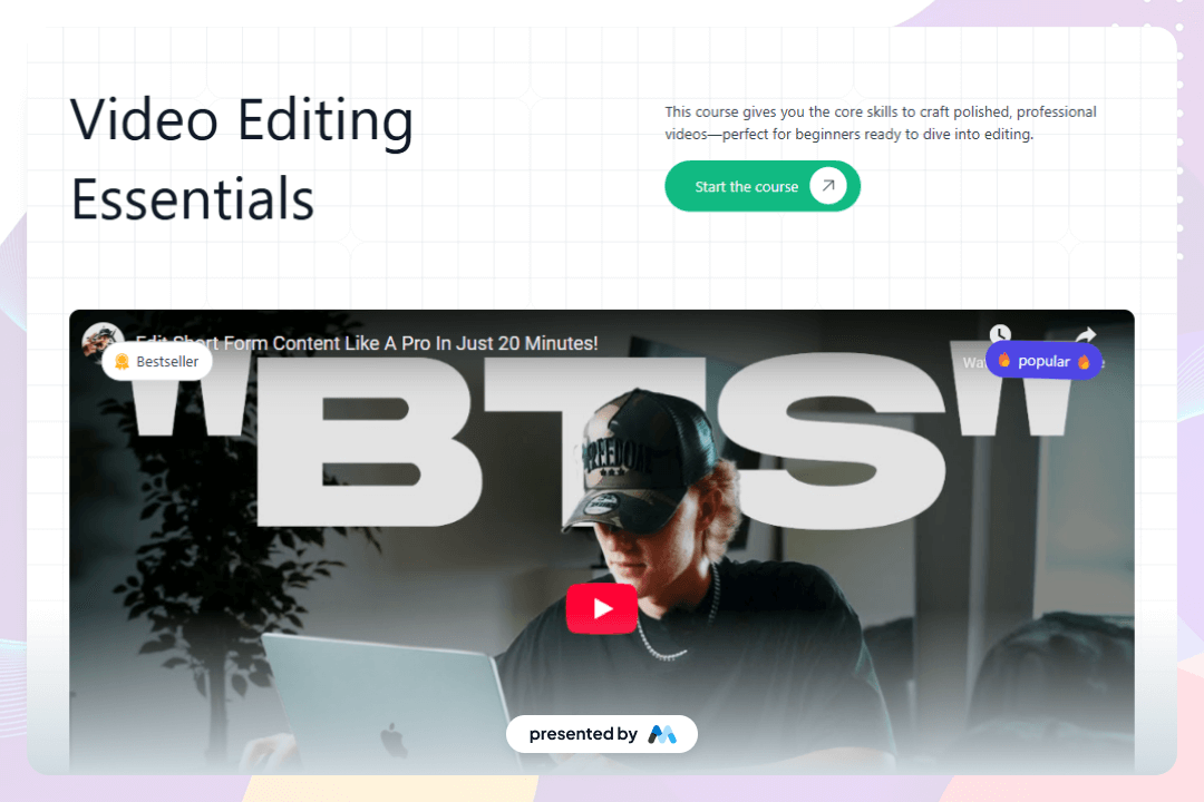 Lumalearn UI Kit Course Page