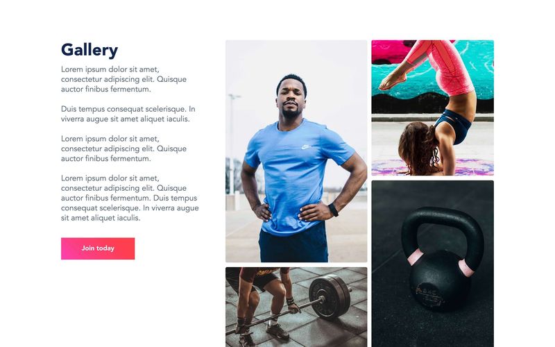 #4 - Fitness Template