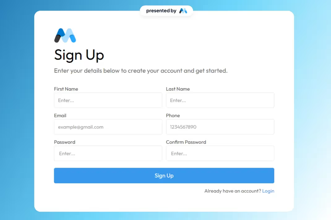 Vivid Password Update