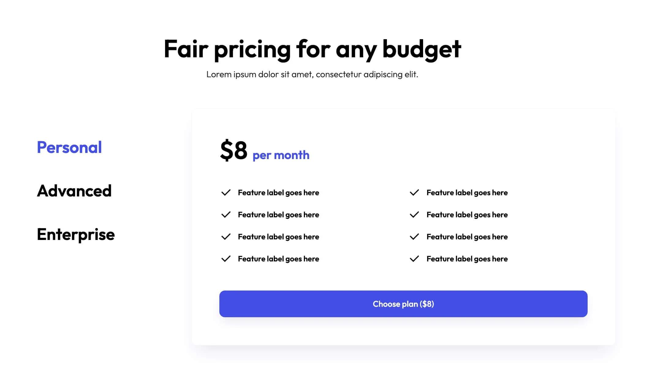 Pricing Table 3 #11