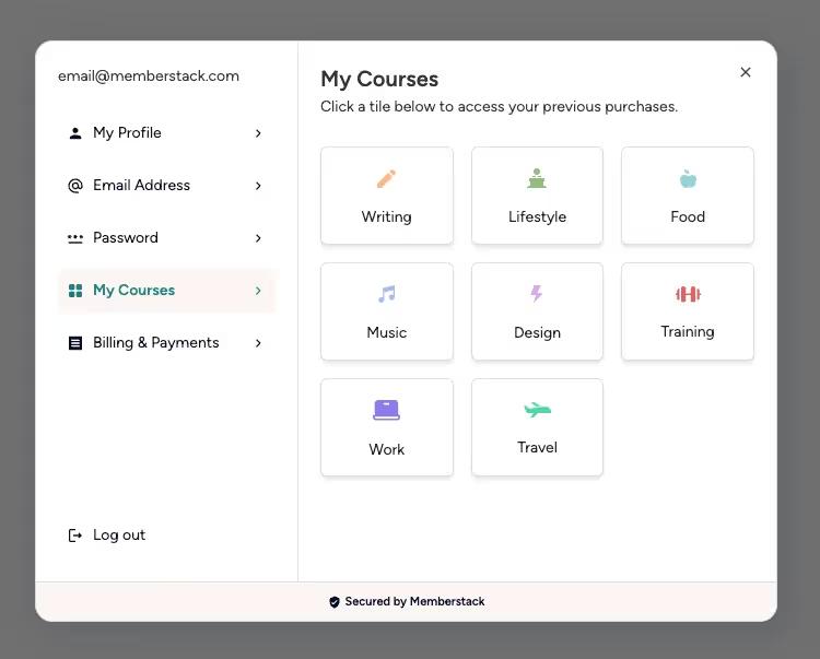 Profile Modal