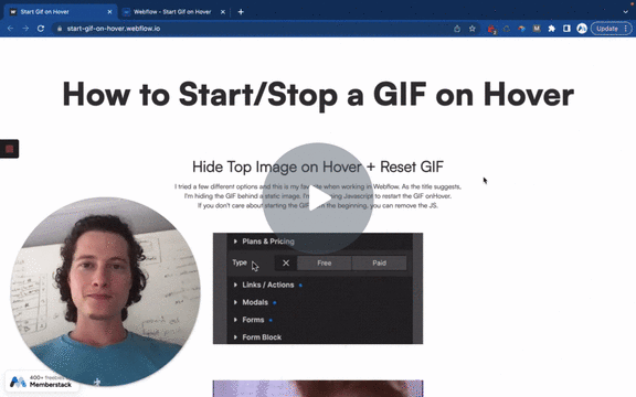 #59 - Restart GIF On Hover