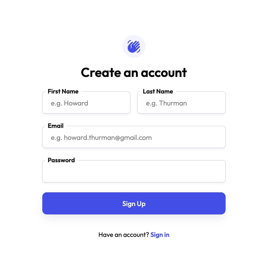 Sign up #11