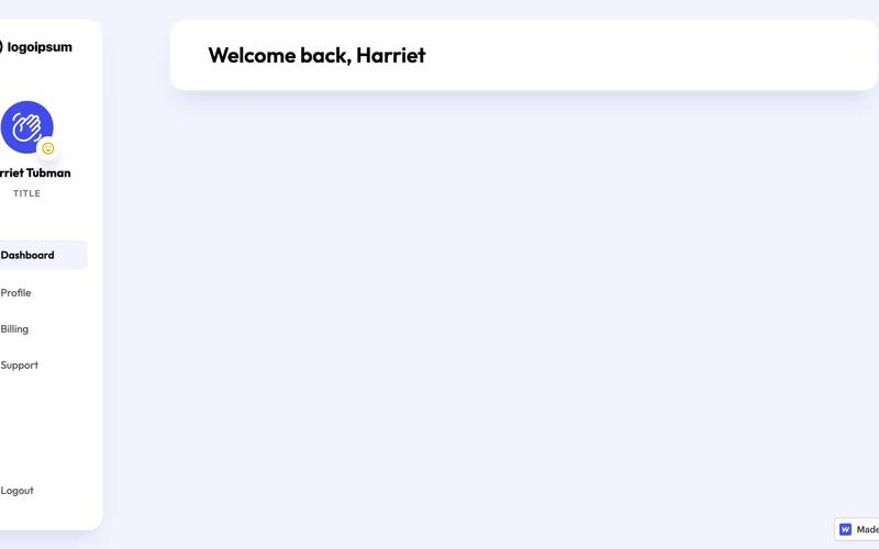 Generic SaaS Dashboard 1
