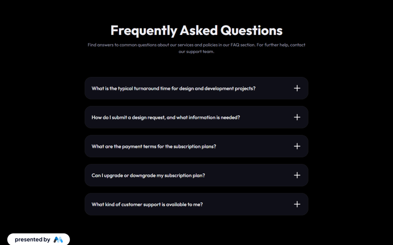Dark, Smooth FAQ