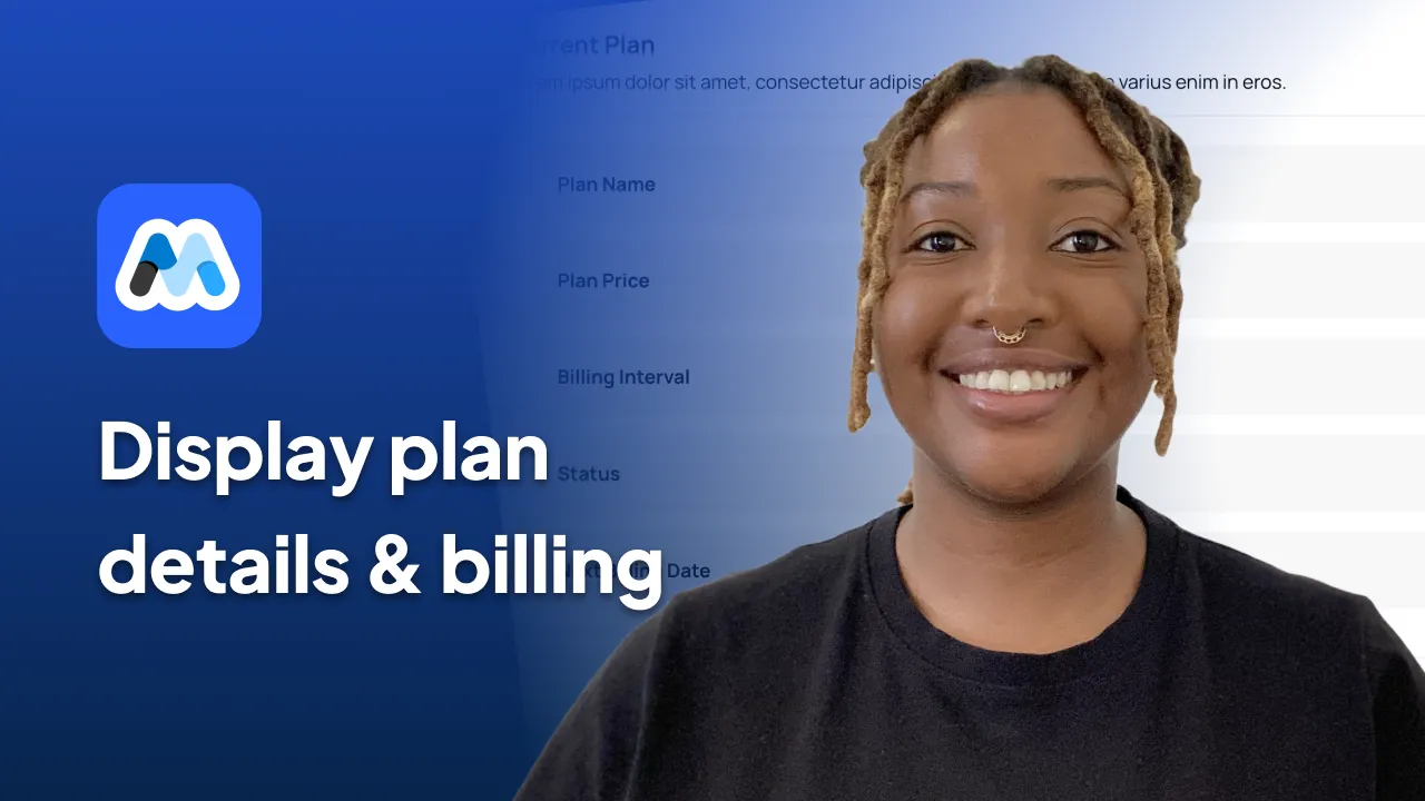 #186 - Display a Members Current Plan/Price/Billing Interval