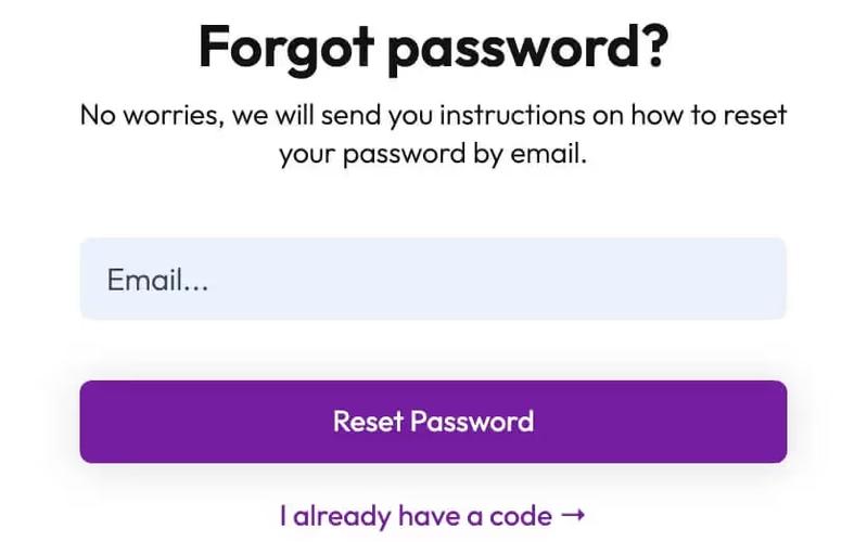 Downloads Forgot Password