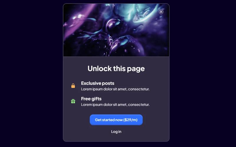 Paywall Modal