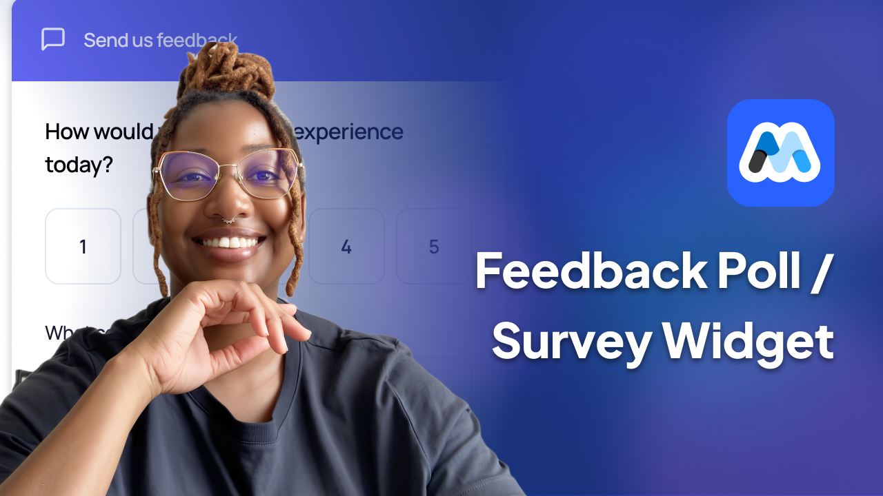 #218 - Feedback Poll / Survey Widget