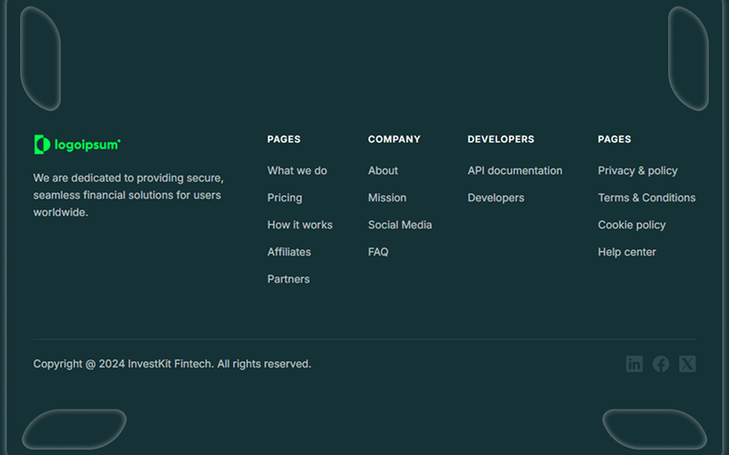 Invest UI Footerv2