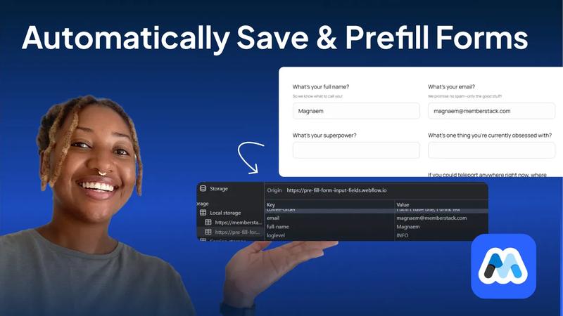 #145 - Automatically Save & Prefill Forms