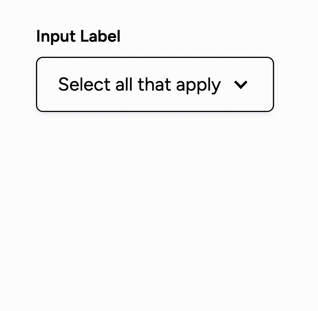 Custom Checkbox Dropdown