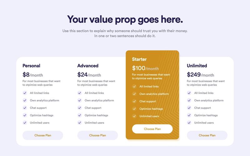 Memberstack Pricing Table