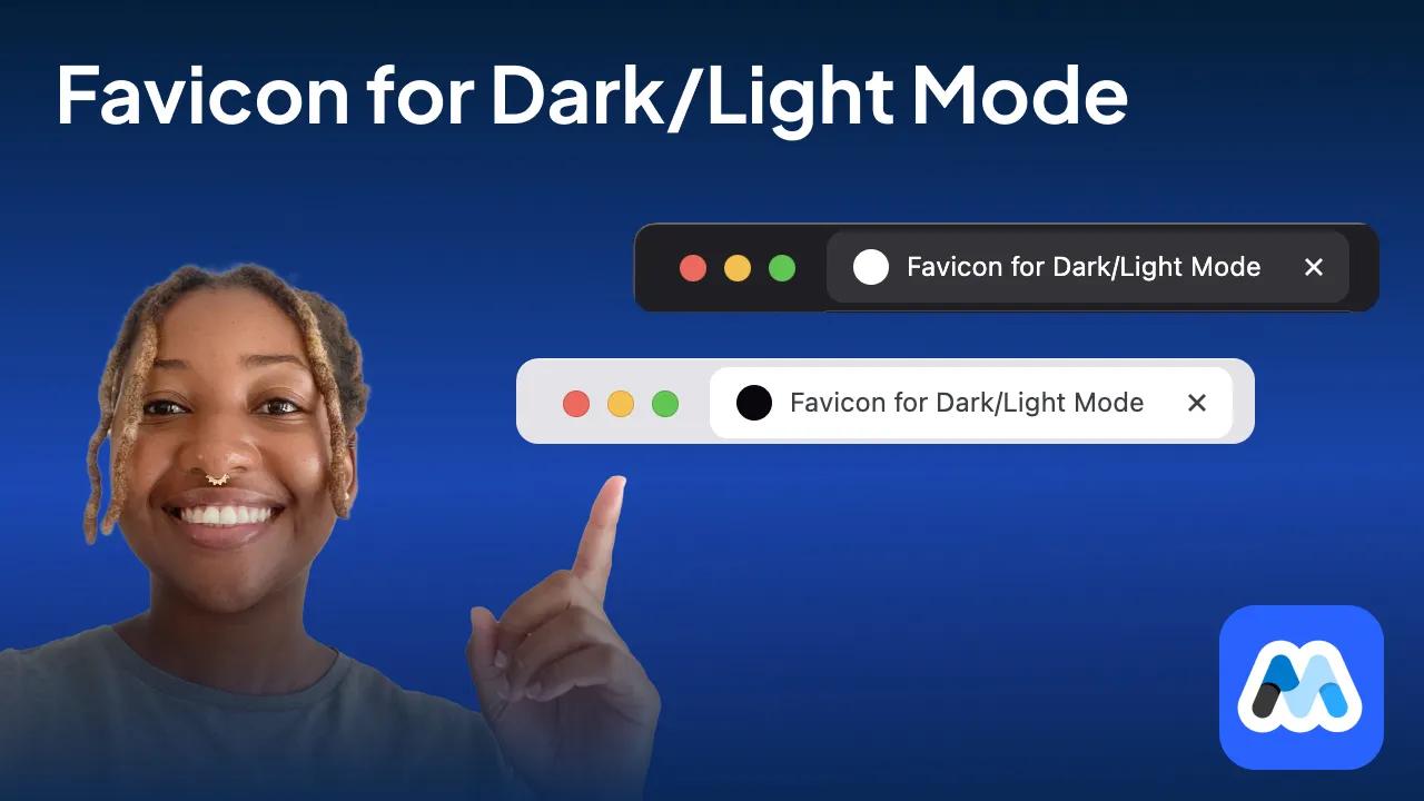 #149 - Favicon for Dark/Light Mode
