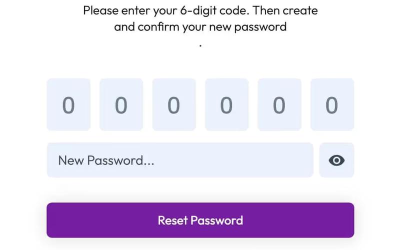 Downloads Reset Password Form