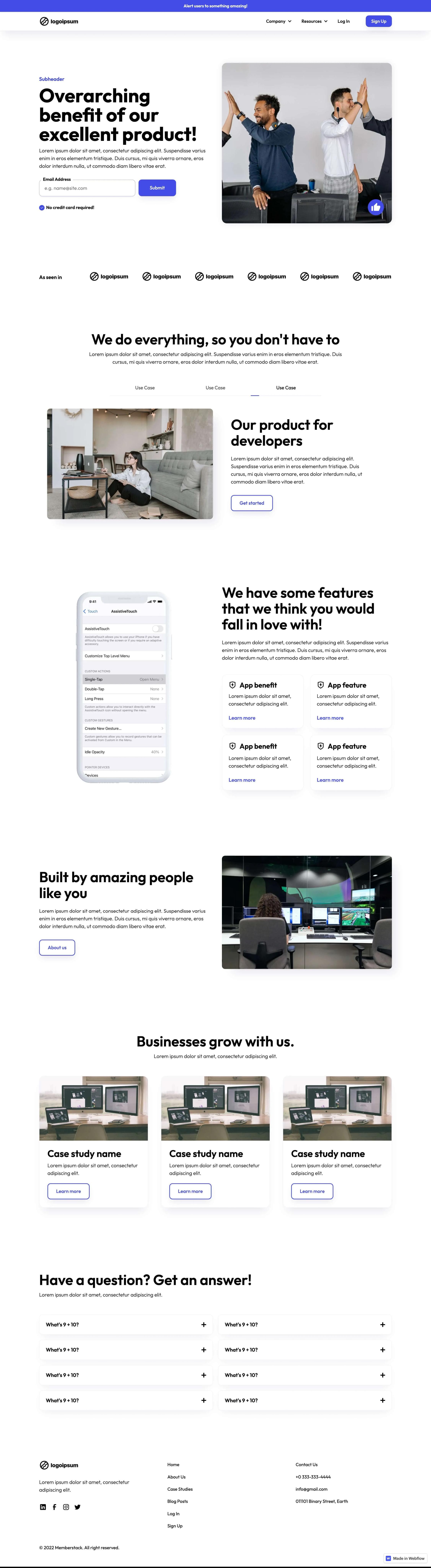 Generic Landing Page 1