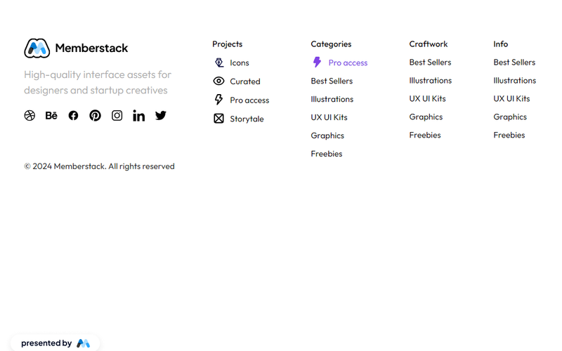 Elegant Footer Section
