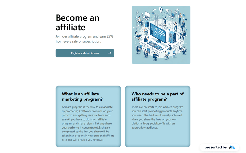 Elegant Hero Section