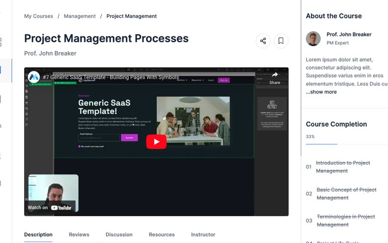 eLearning Dashboard